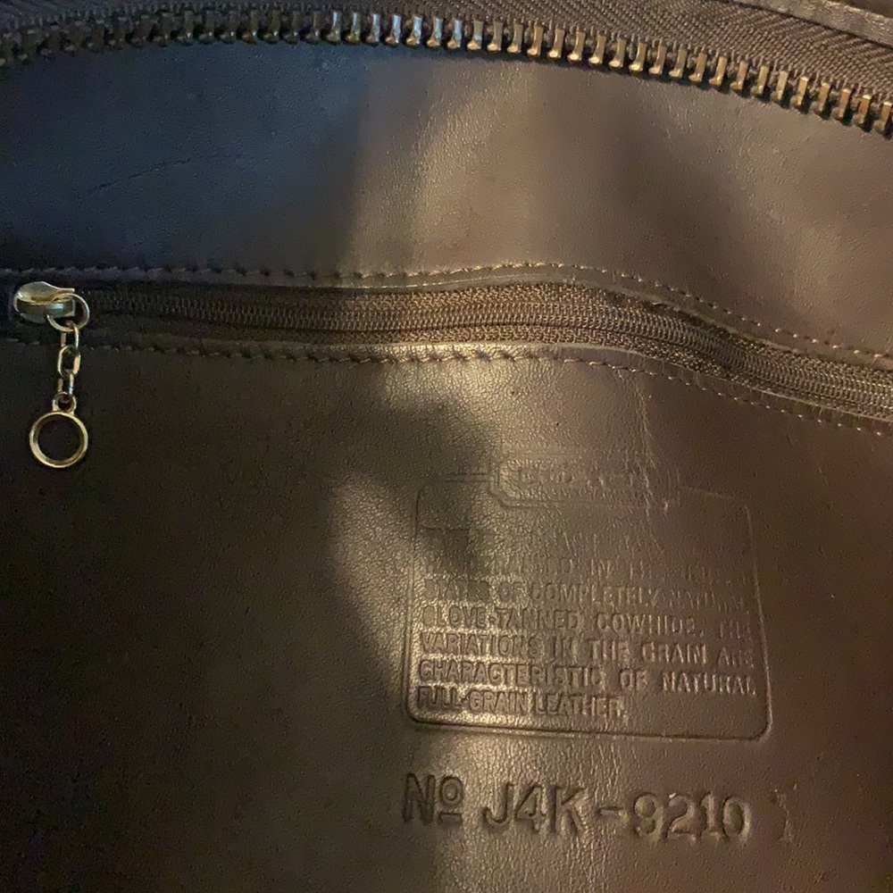 Coach Large Soft Leather Shoulder Bag #9210 - Picture 10 of 11